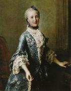 Pietro Antonio Rotari Princess Elisabeth of Saxe painting